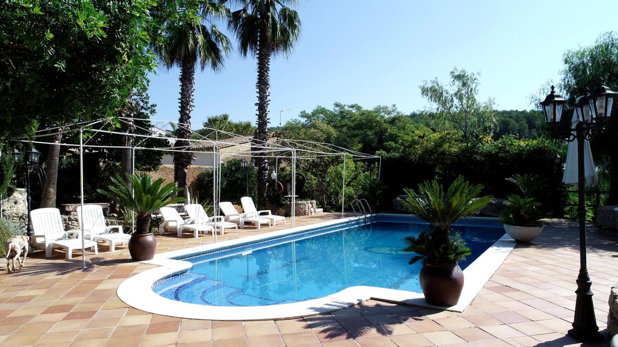 El Recer Hotel Sant Pau d'Ordal Bagian luar foto