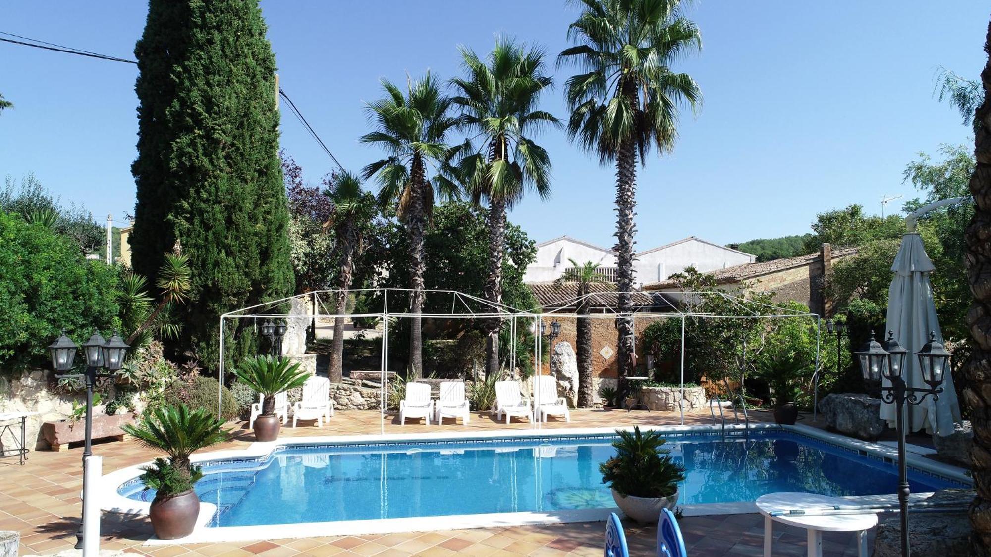 El Recer Hotel Sant Pau d'Ordal Bagian luar foto